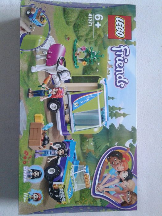 Super set Lego Friends Remorca pentru cai a Miei, 41371, nou, sigilat