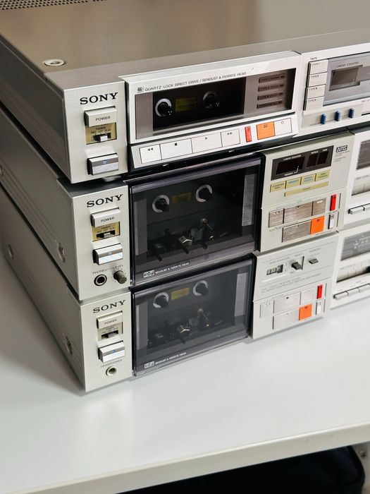 Deck de colecție SONY TC-FX6,mpx,Capuri Sendust&ferrite,servisat,Japan