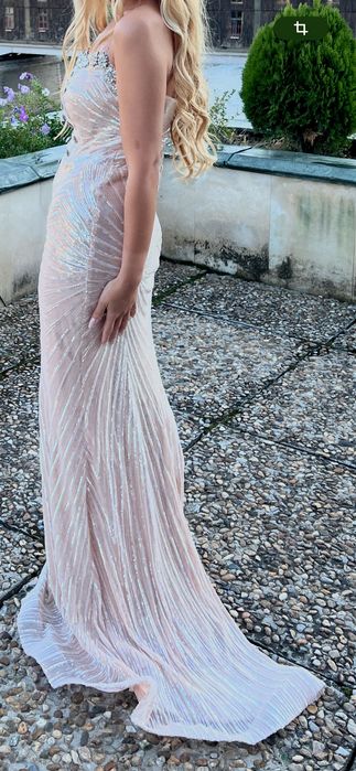 Официална рокля с паети