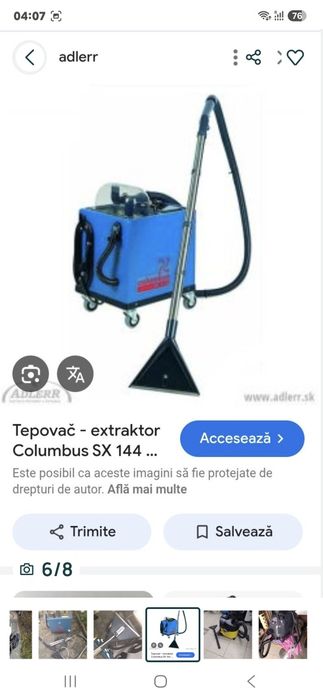 Vând aspirator injectie profesional