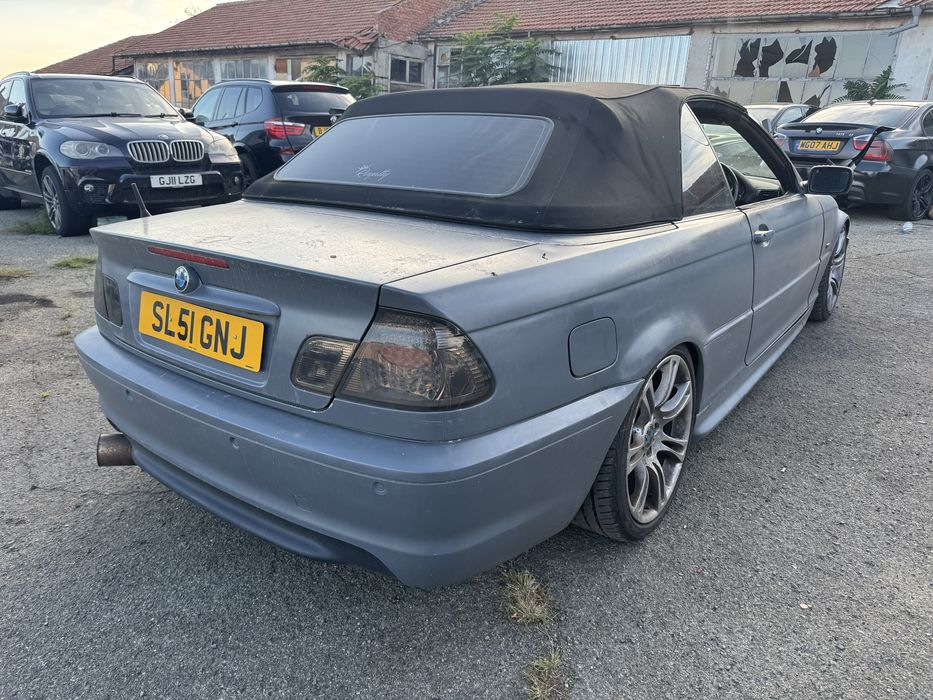 Бмв е46 кабрио 330и 231кс м пакет bmw e46 330i НА ЧАСТИ