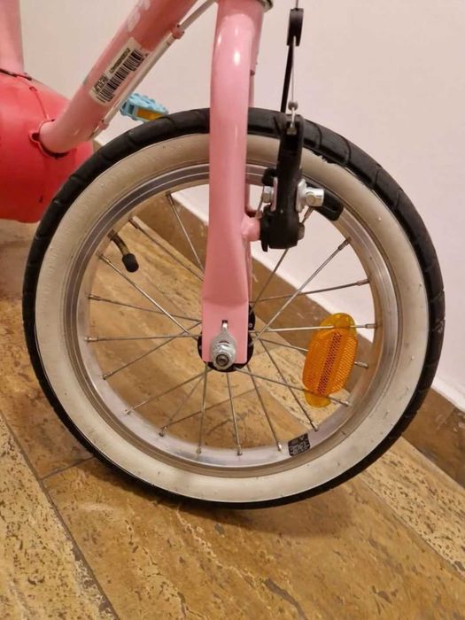 Bicicleta BTWIN 14 inch roz fete