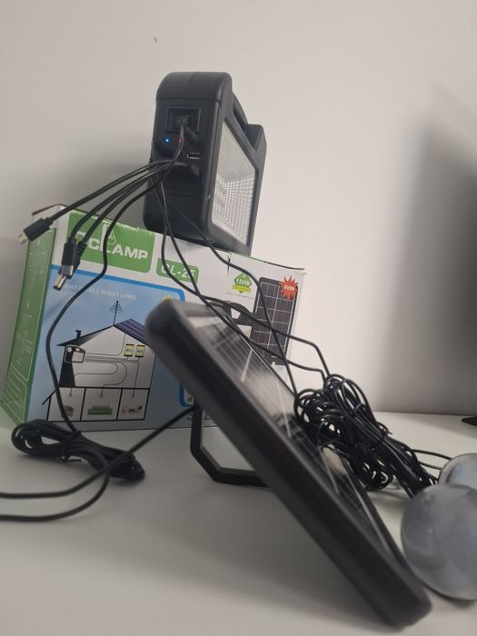 Kit solar CCLamp CL-25( sursa pana curent)(charge 2 USB)