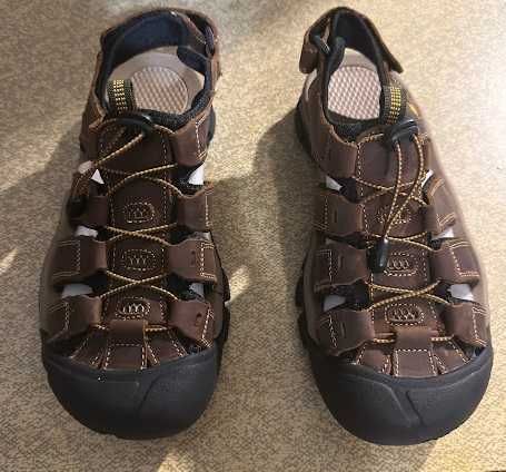 Сандали мужские кожаные