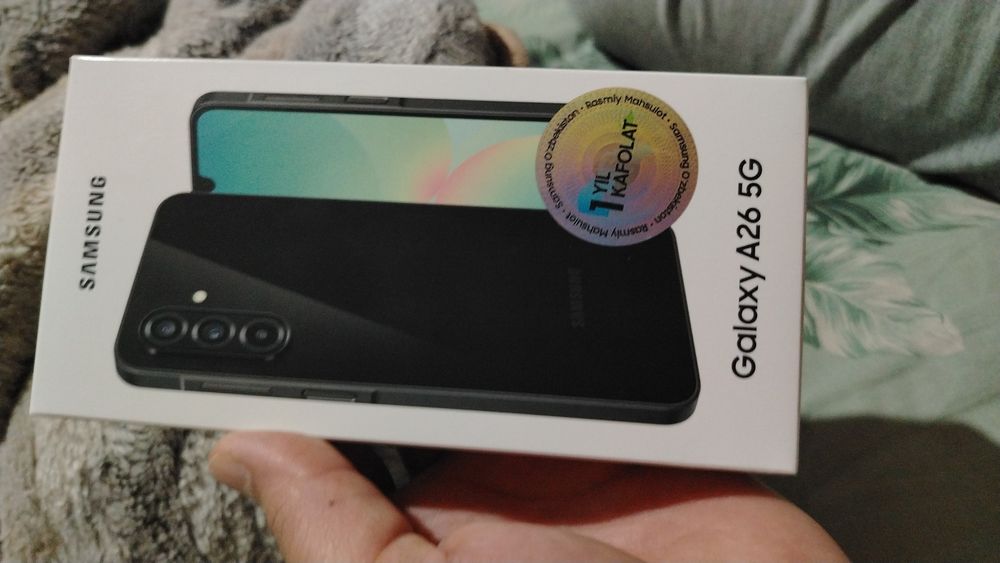 GALAXY A26 5G ПАМЯТЬ 256 НОВЫЙ  ещё не  ставлено сим карта