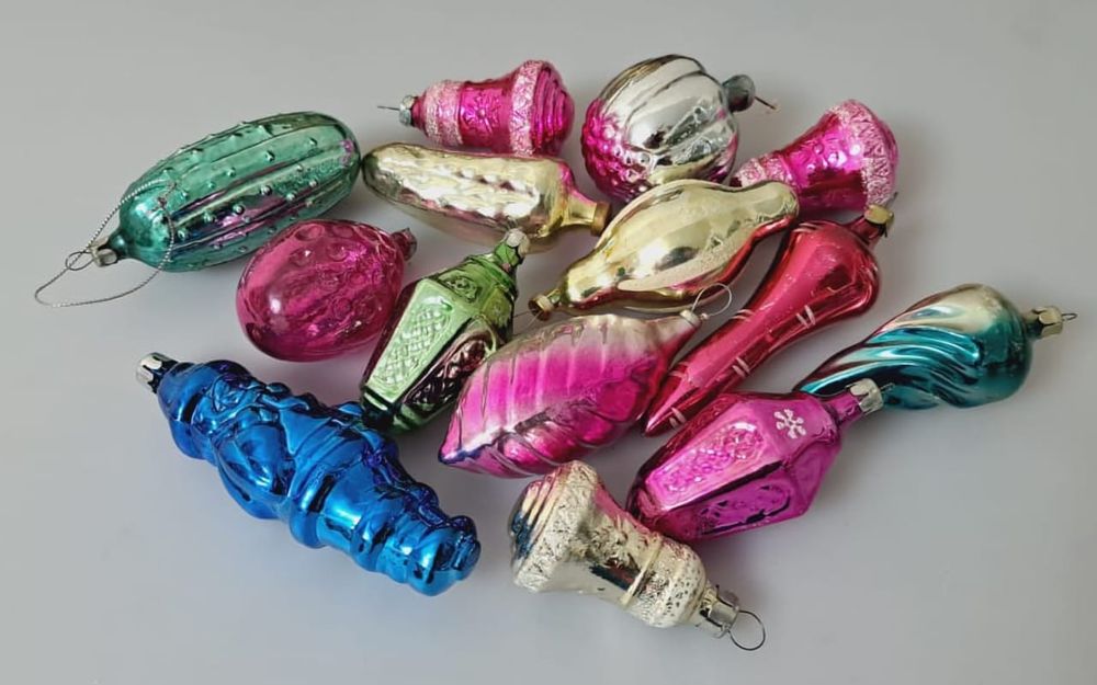 Елочные игрушки СССР