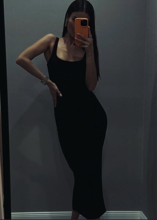 Платье Zara до щиколотки