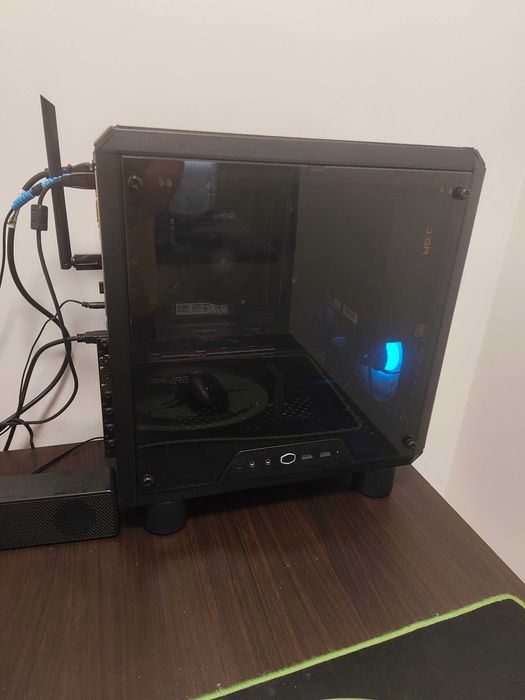 Компютър Ryzen 1600/16GB/256GB NVME+1TB HDD/RX 470
