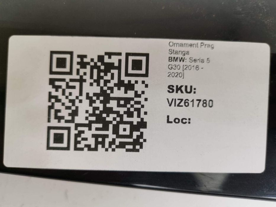 Орнамент Праг Ляв БМВ Серия 5 Г30 [ - ] Оригинален BMW Seria 5 G30 [ -