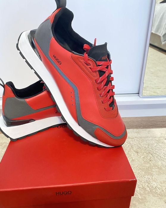 Adidas Hugo Boss nr 44 piele naturala