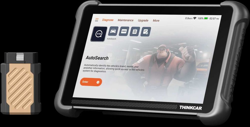 Диагностический сканер ThinkCar THINKTOOL Expert 191 (DoIP, CAN FD)
