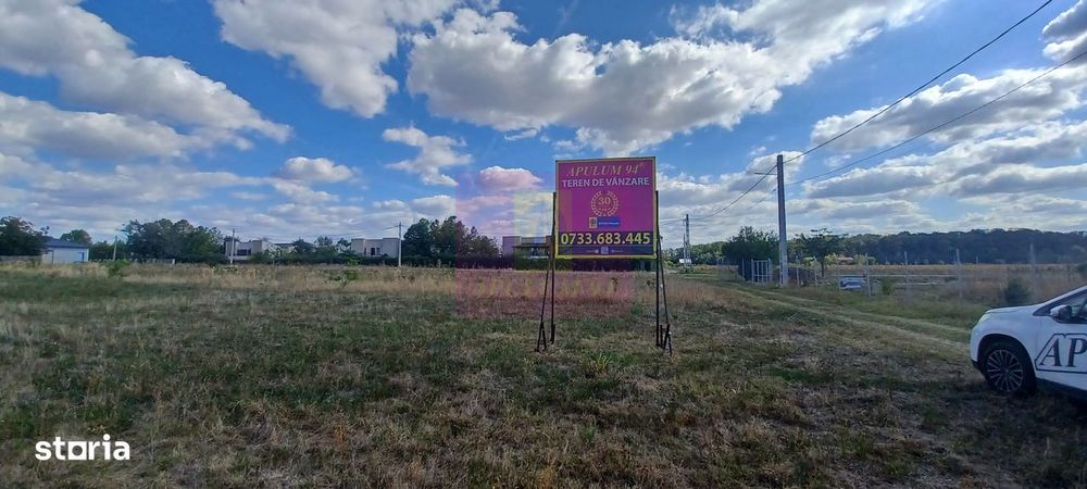 Gulia, teren rezidențial 1500 mp, cu utilități