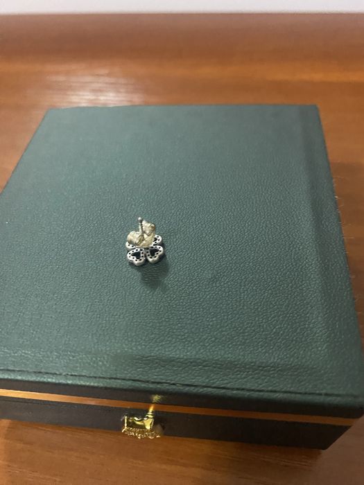 Моно серьга из серебра Pandora