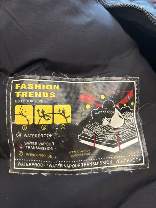 Пуховик черный р46