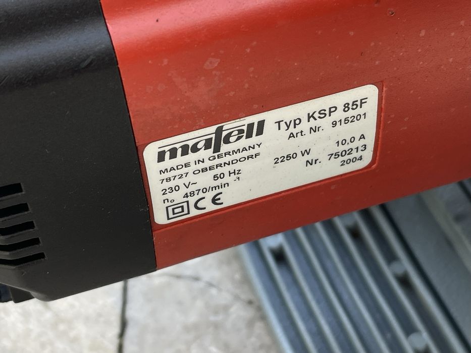 Потапящ циркуляр Mafell KSP 85F - 230V | 2250W