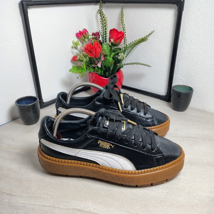Teniși damă Puma Basket Platforma Trace