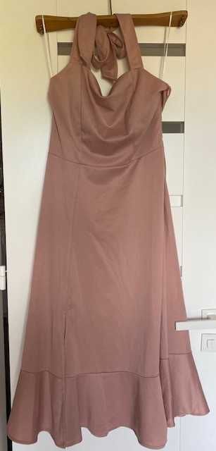 Rochie elegantă roz prăfuit (blush), S, noua cu eticheta, ocazie/petrecere, cokteil