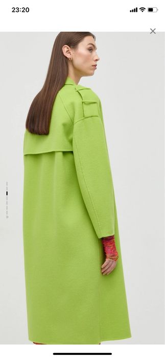 Вълнено палто Patrizia Pepe ,кашмирен пуровер Rotate