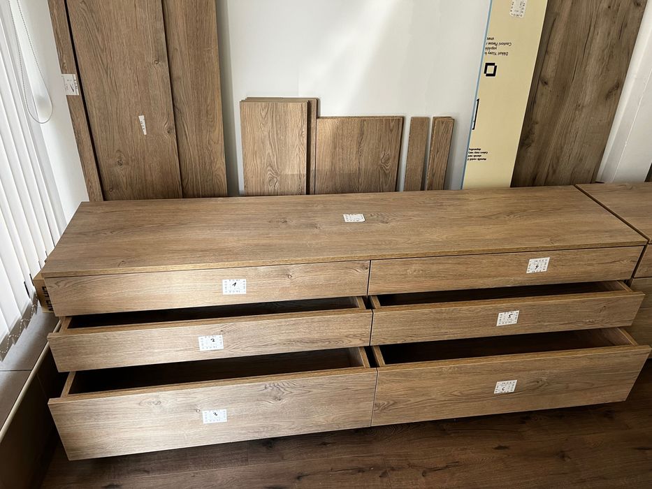 Шкаф с шест чекмеджета с пуш отваряне 1780/590/426