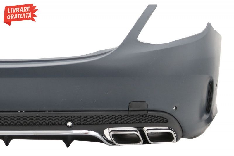 Pachet Exterior Complet si Faruri Full LED Mercedes Clasa C W205 Sedan