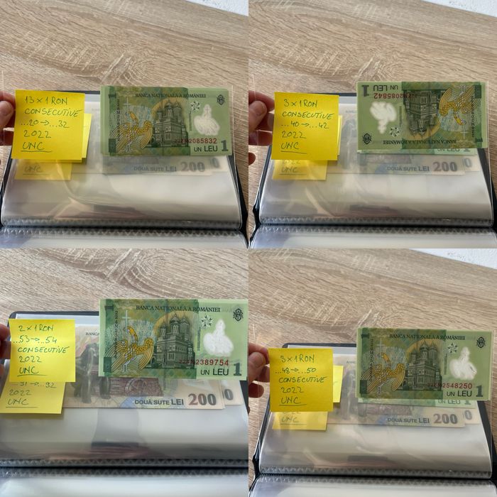 Colecție Numismatică, inclusiv 5000 Lei 1941