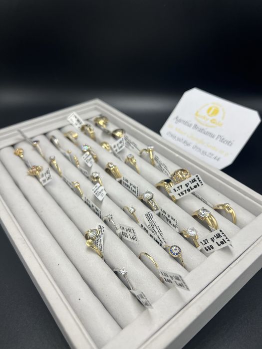 Inele aur 14/18k diverse modele si marimi