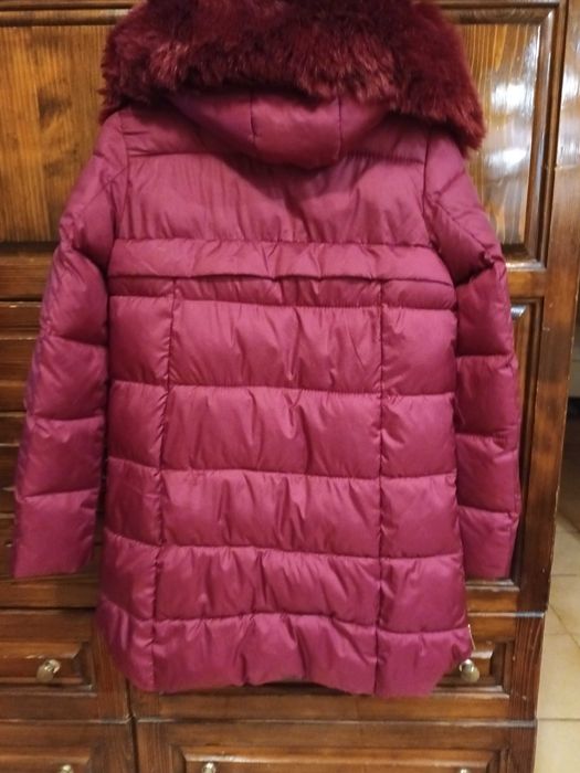 Дамско яке, размер S,цвят бордо