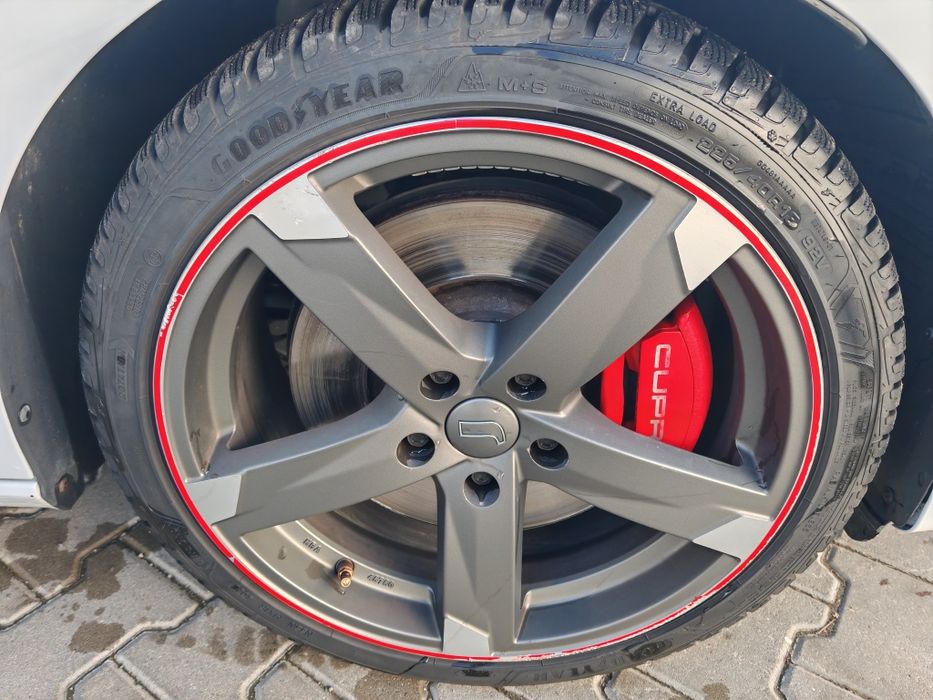 Jante 5x112 18" VW Seat Skoda Audi anvelope iarna 225 40 18 Goodyear