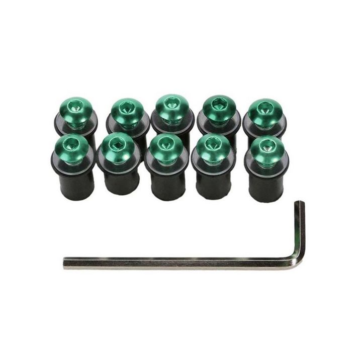 SET 10x Suruburi Parbriz Geam Moto Yamaha Suzuki Honda Kawasaki A045