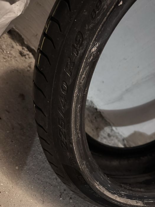 70 евро всичките гуми. Летни Гуми 2бр Pirelli и 2бр Good year 225/40/19