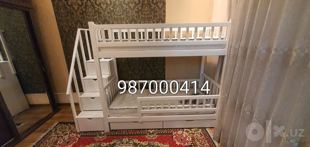 Двухярсная кровать аксия