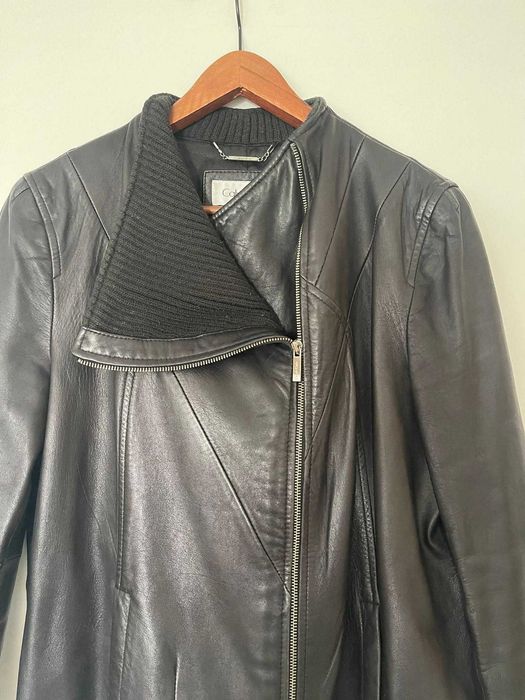 Geaca dama Calvin Klein piele marime L