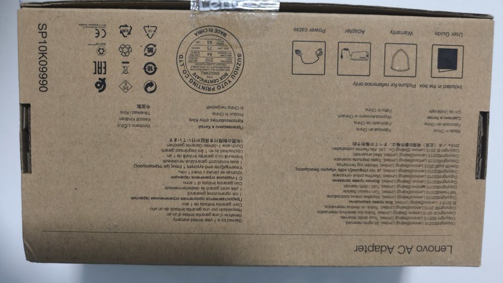 Adaptor alimentare Lenovo AC Adapter 65 W – NOU