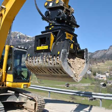 Graifer rotativa Pentru excavatoare MB Crusher MB-G1200