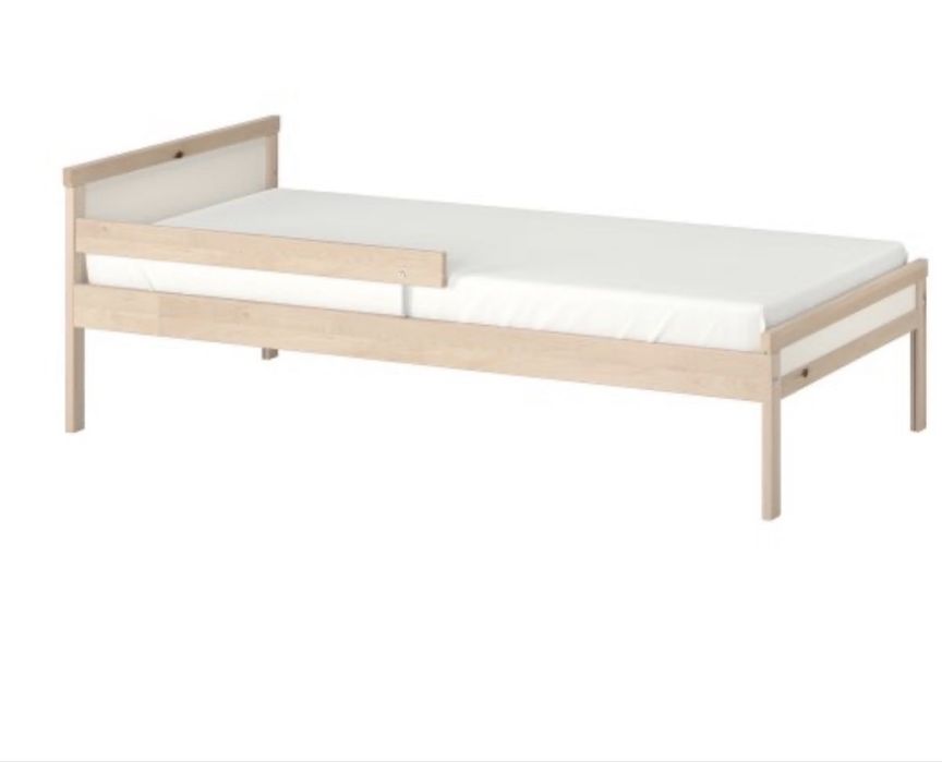 SNIGLAR детско легло с подматрачна рамка и матрак IKEA