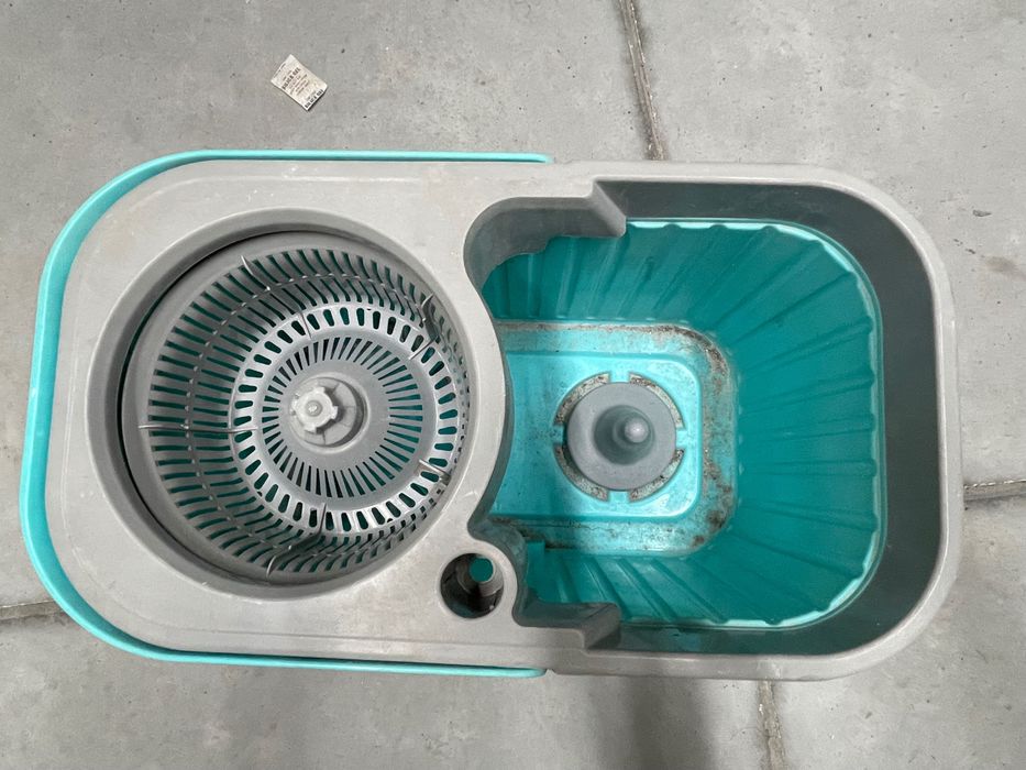 Spin Mop with Big Wheel