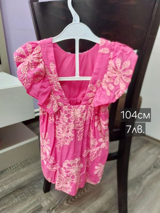 Пролетно-летни рокли 98см-104см