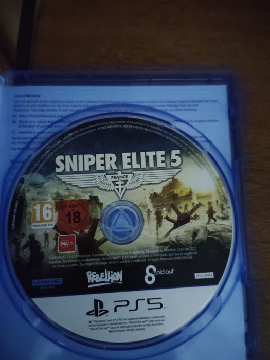 Sniper elite 5 ps 5