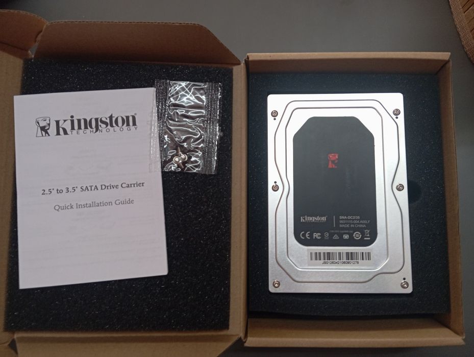 Kingston 2.5 3.5 SATA Drive Carrier
