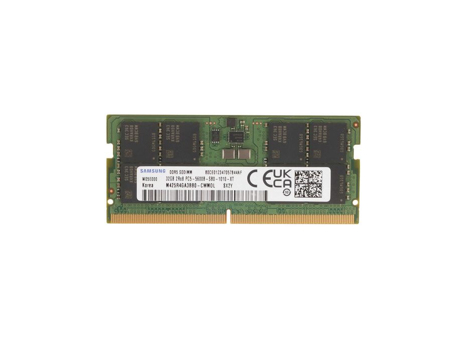 | Оперативная память SO-DIMM DDR5 32Gb 5600MHz Laptop Crucial/Samsung