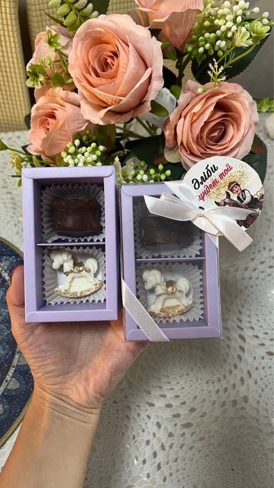 Тойбастар. Тойыңыздың сәнін келтірер әдемі әрі дәмді шоколадтар.