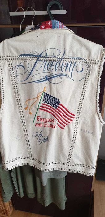 Geaca denim alba Tommy Hilfiger, nou nouta