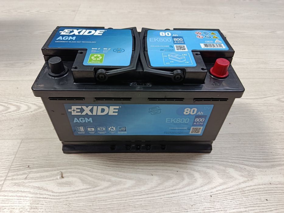 Аккумулятор Exide EK800 80 AGM