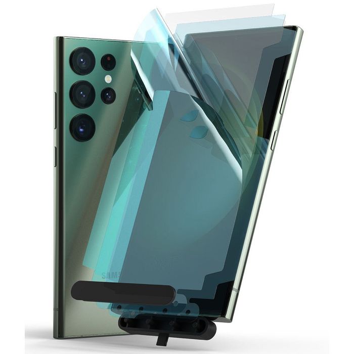 Гъвкав Протектор за SAMSUNG S23 Ultra, Ringke Dual Easy Wing Folio