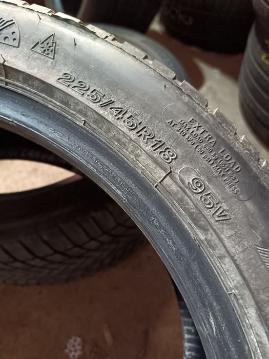 Anvelope 4sezoane ms 225 45 18 bridgestone 2023 6mm