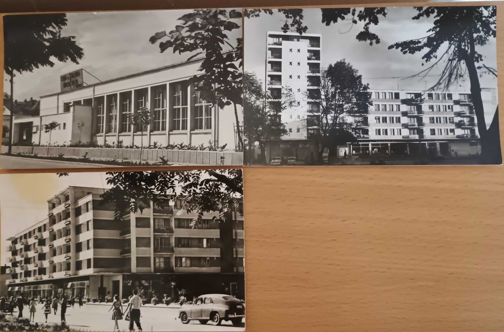 Set 100 cărți poștale alb-negru, necirculate, RPR