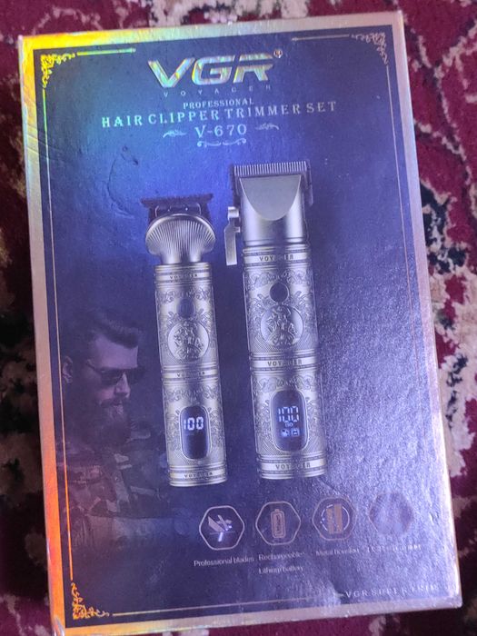 VGR Professional набор для стрижки V-670