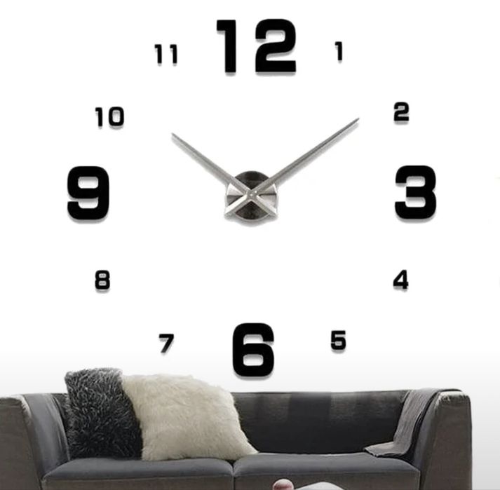 Настенные 3Д часы. Оригинал