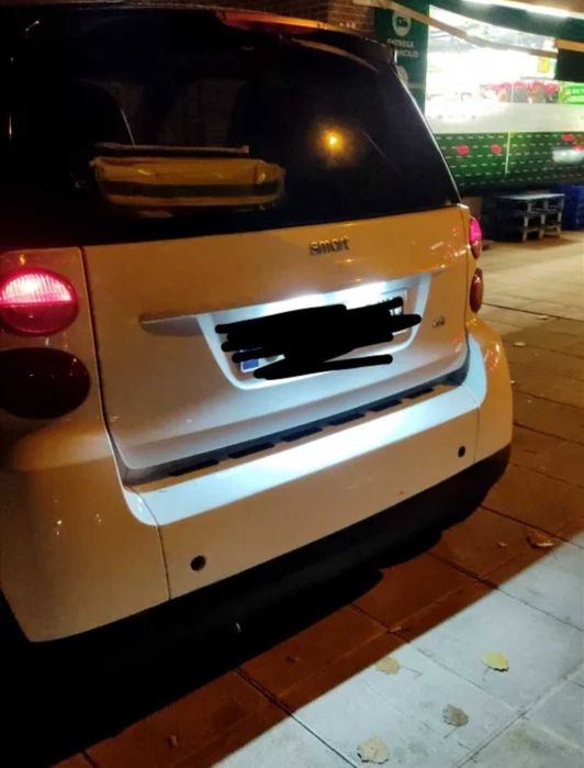 ЛЕД Плафони за задния номер регистрационния Smart Mercedes Мерцедес