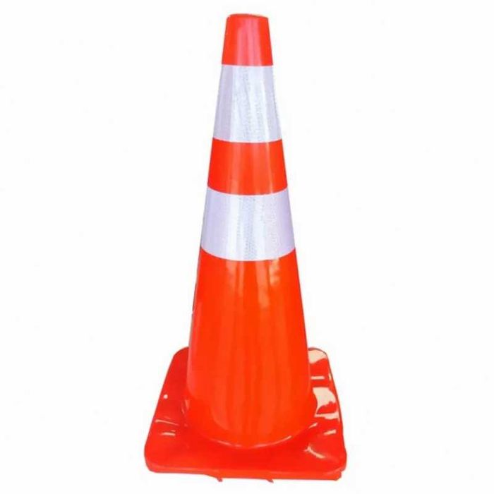 Паркинг конус pvc със светлоотразителни елементи – Висок 70 см